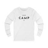 Deer Camp Long Sleeve Tee — Minimal Outdoor Camping Shirt