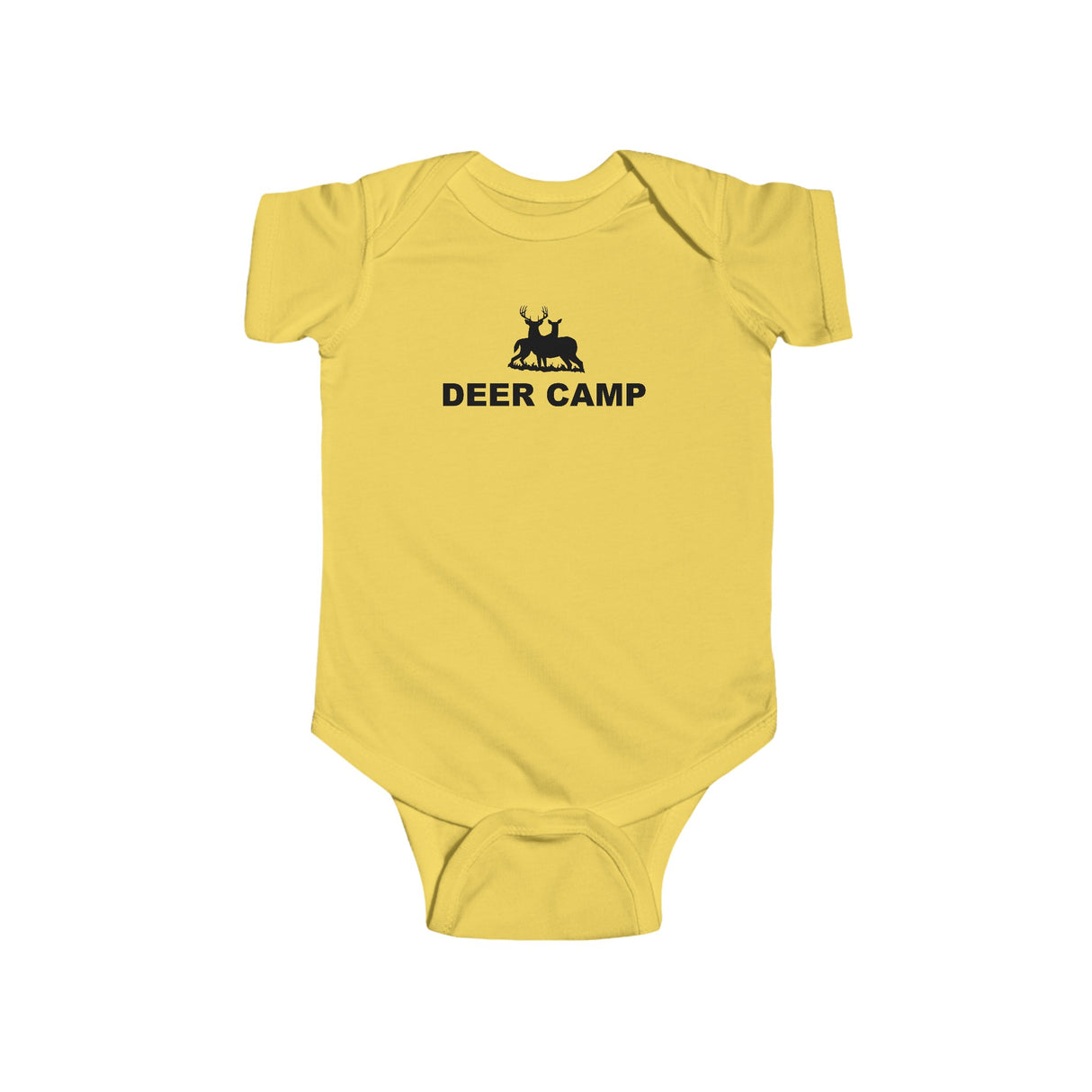 Buck and Doe - Deer Camp -  Infant Fine Jersey Bodysuit
