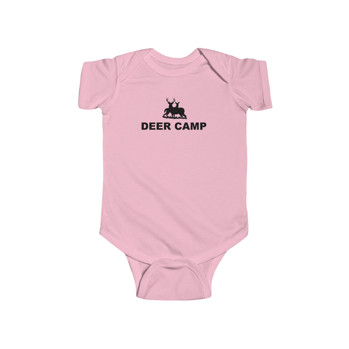 Buck and Doe - Deer Camp -  Infant Fine Jersey Bodysuit