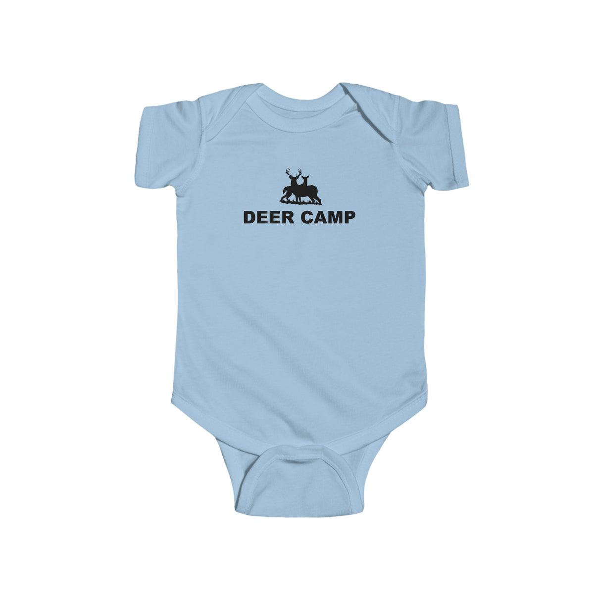 Buck and Doe - Deer Camp -  Infant Fine Jersey Bodysuit