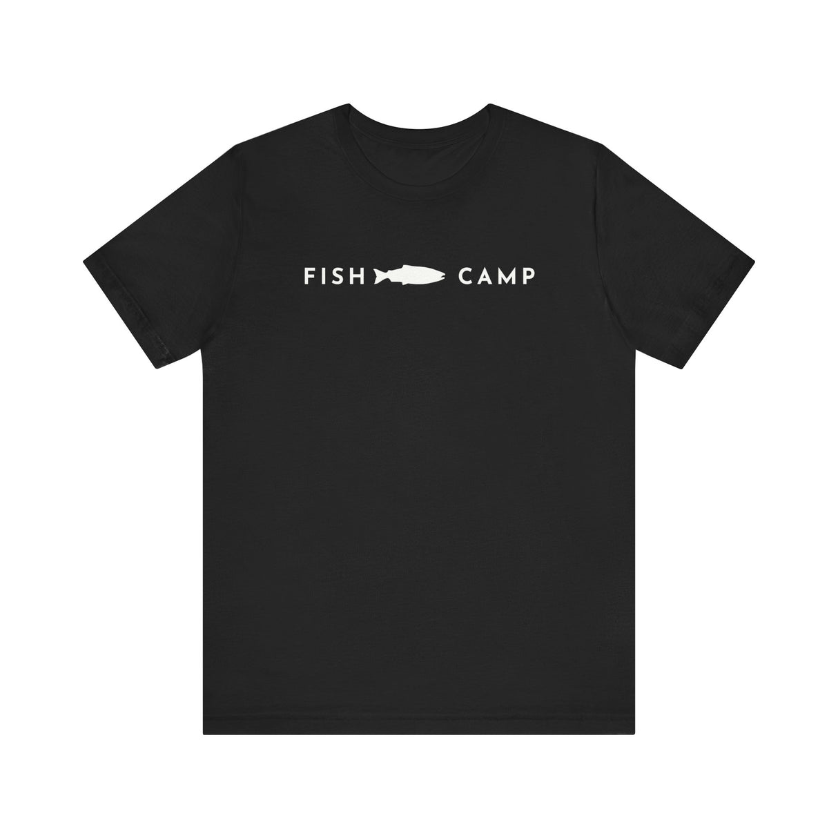 Silver Salmon Fish Camp T-Shirt - Coho Ocean Phase