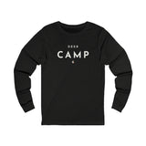 Deer Camp Long Sleeve Tee — Minimal Outdoor Camping Shirt