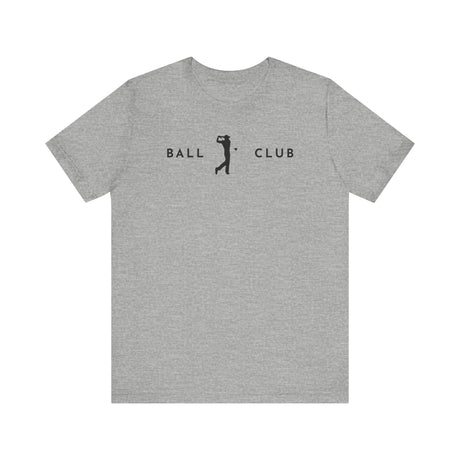 Golf Player Driving side image - Ball Club T-Shirt