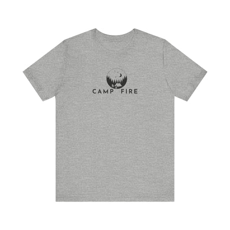 Tent and Stars - Camp Fire T-Shirt