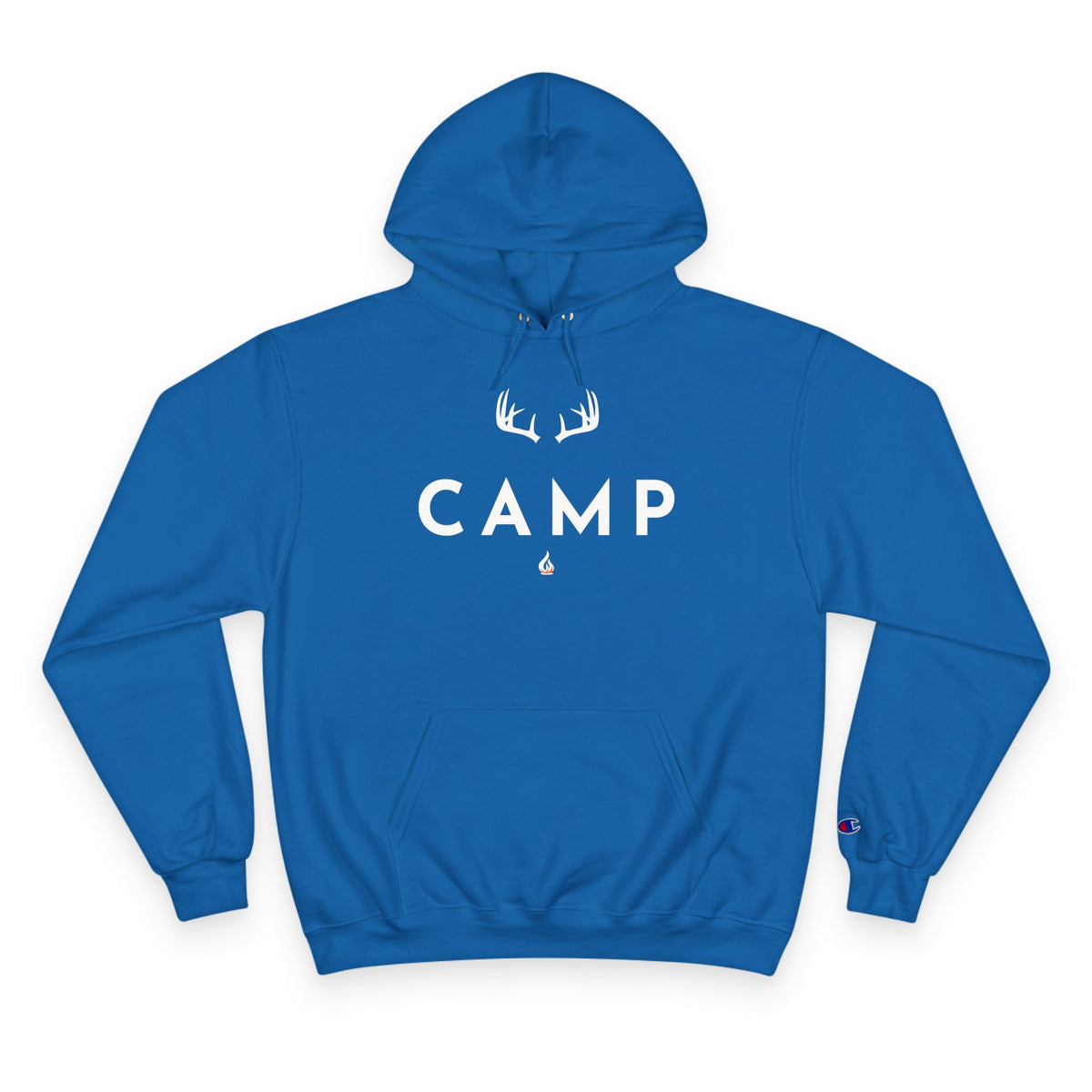 DEER CAMP antlers - Champion Hoodie