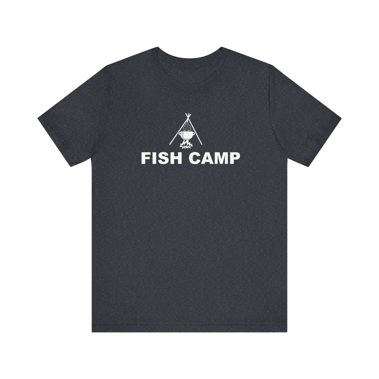 Campfire Fish Boil Fish Camp T-Shirt - Alpha Series