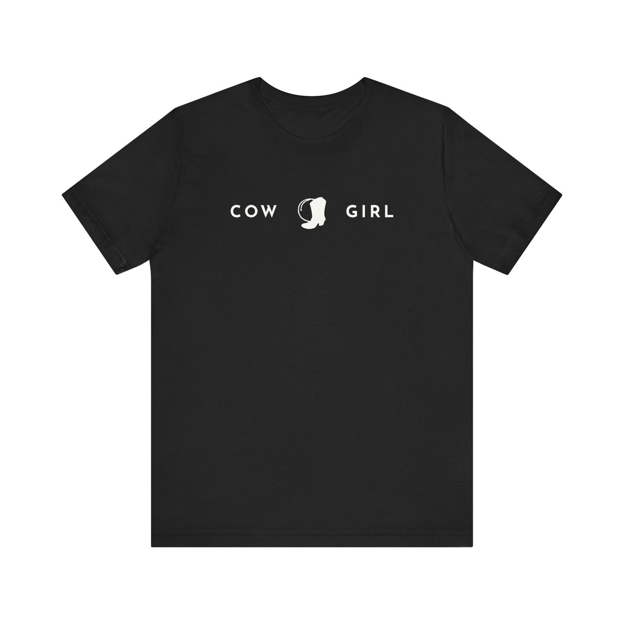 Boot and Lasso - Cow Girl T-Shirt