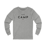 Deer Camp Long Sleeve Tee — Minimal Outdoor Camping Shirt