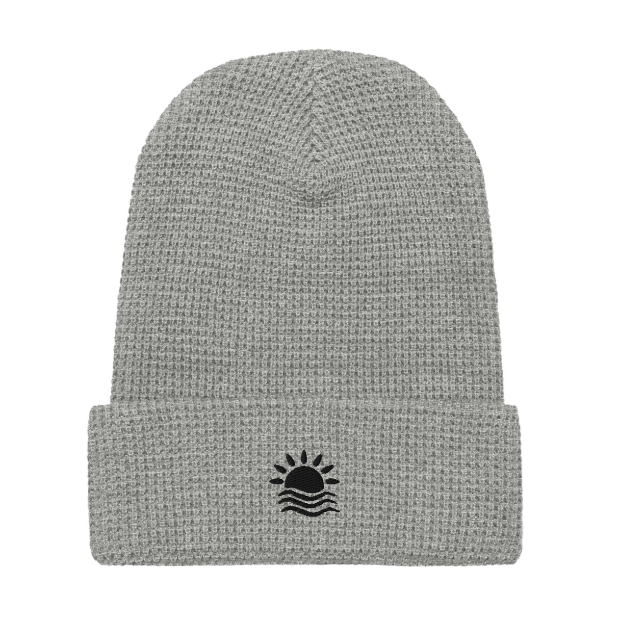 Sunset and water - Waffle beanie